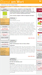 Mobile Screenshot of dienst-am-wort.de